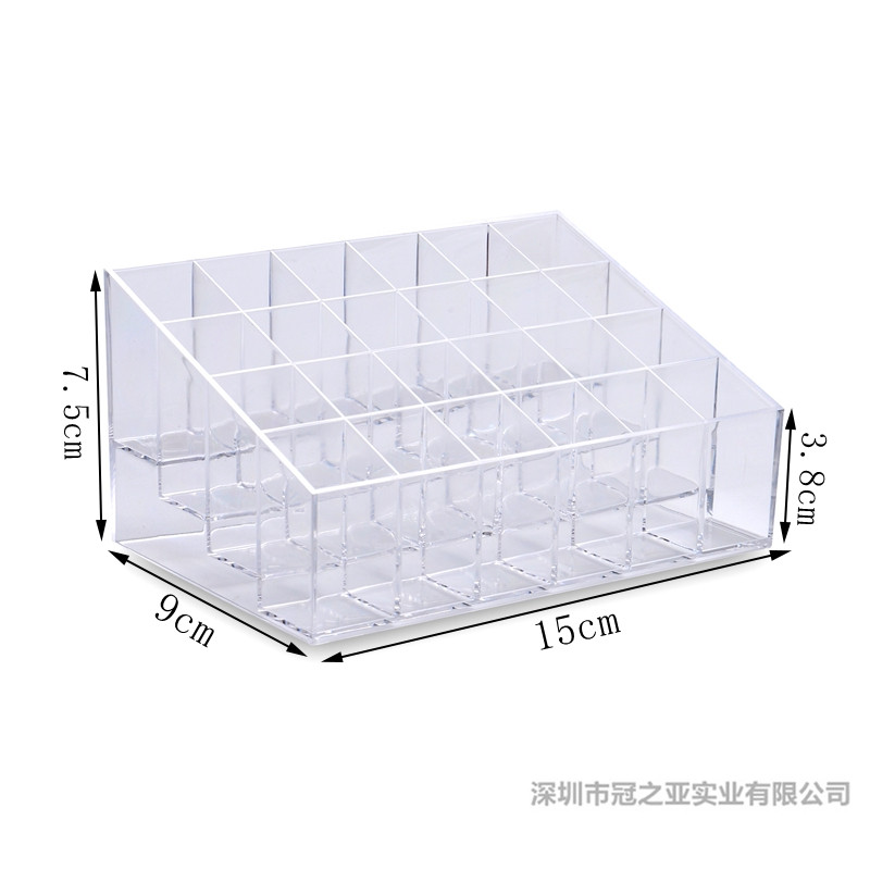 Transparent storage box